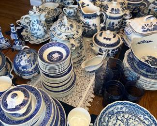 Blue and White for days!