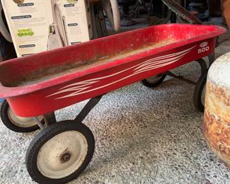 red wagon