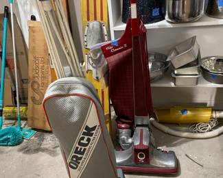 Vintage kirby with attachments. Oreck