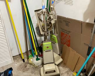 Household and vintage vacuums