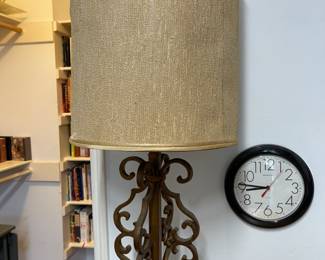wrought iron lamp