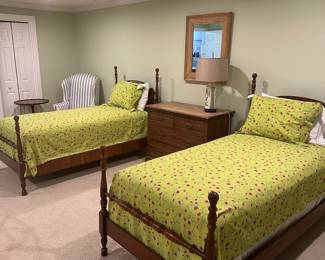 Pair Twin Beds