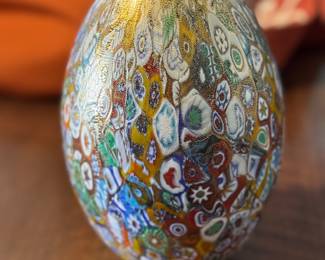 Murano glass egg