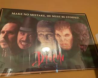 Rare Vintage Brams Stoker's Dracula Movie Poster 1992  with Gary Oldman