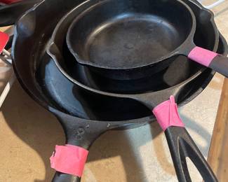 Cast-iron skillets