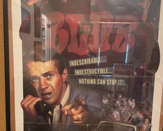 The Blob Move Poster 1958 Steve McQueeen