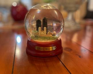 Fort Worth Snow Globe!