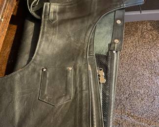 Men’s leather chaps 