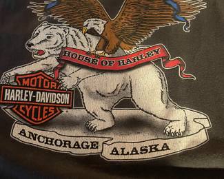Vintage Harley Tshirts from Alaska