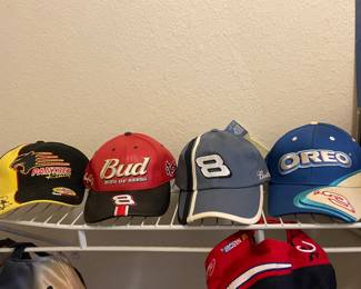 Vintage Leather Nascar Hats 