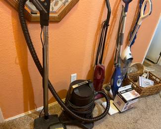 Vacuums by Shark, Rainbow and Bissell 