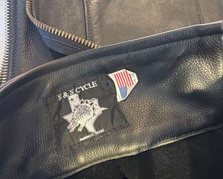 Vintage S&S Cycle of Amarillo Chaps 