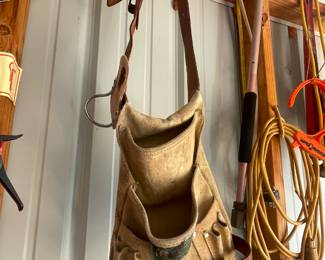 Vintage top grain Cowhide toolbelt