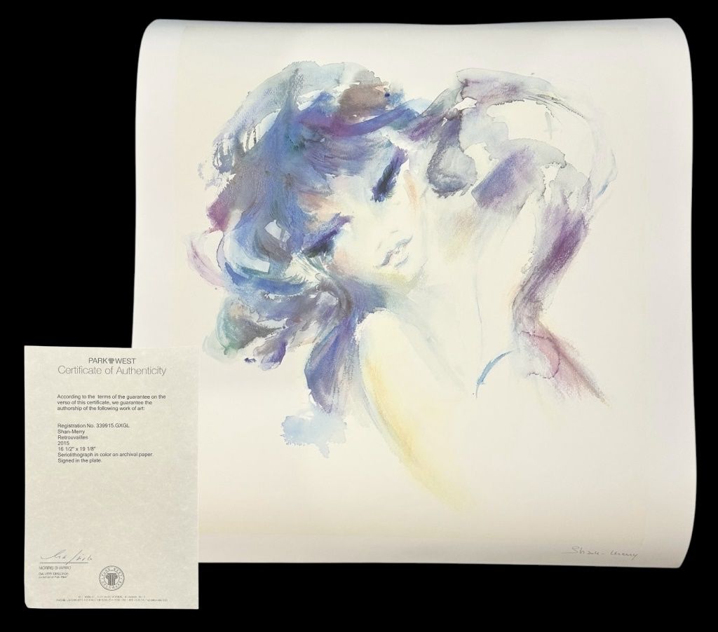 Retrouvailles Signed Seriolithograph
