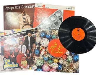 Five Various Vinyl Records