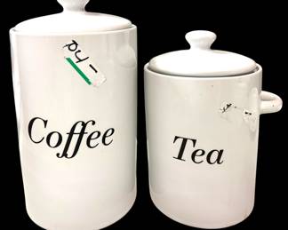 Crofton Coffee Tea Canisters