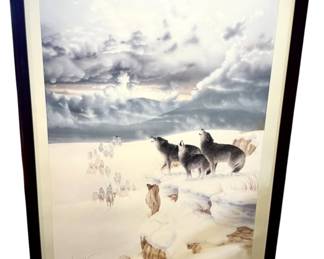 Signed Donald Vann Poster Print