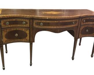 Beautiful Inlaid Mahogany Sideboard