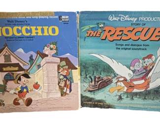 Vintage Disney Vinyl Albums