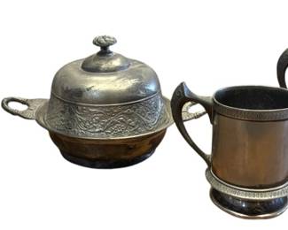 Vintage Hall Elton Treble Plate Tea Set
