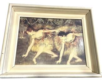 1937 Art Print Two Dancers By Degas