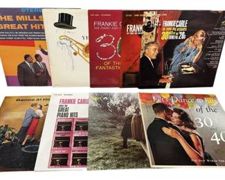 9 Vintage Vinyl Records