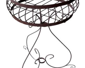 Rustic Metal Plant Stand
