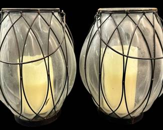 Two Lantern Candle Holders