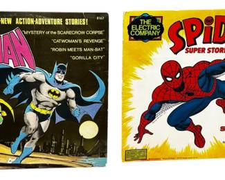 Vintage Batman Superman Vinyl