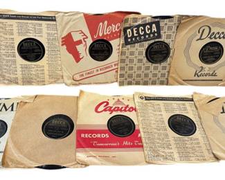 Vintage Russ Morgan 78 RPM Records