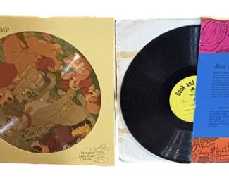 Vintage Disney Vinyl Albums