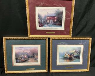 CT513VThomas Kinkade Prints With Name Tag