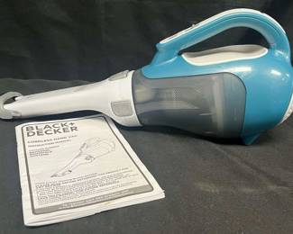 CT633Black Decker Cordless Hand Vac