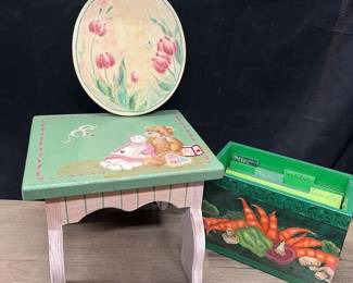 CT474RHand Painted Decor by Barbara Gagen