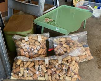 Corks, Vintage Lap Tray