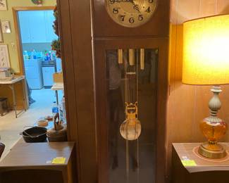 Beautiful Antique Working Grandfather Clock