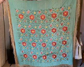 Lovely Antique Piano Scarf