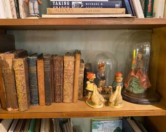 Antique Books, Hummel Figurines