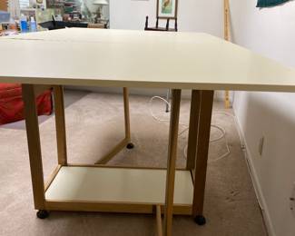 6 Ft, Two Drawer, Fabric Cutting Table