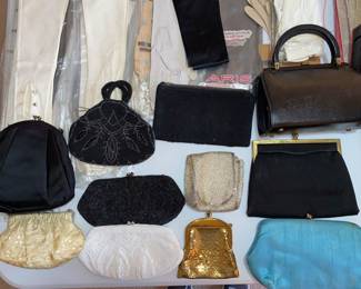 Vintage Purses, Whiting and Davis, Czechoslovakia Beaded Purse and More