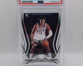 ANTHONY EDWARDS ROOKIE PSA 9!
