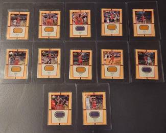 *RARE* JORDANS FINAL GAME FLOOR COMPLETE SET! 12 CARDS. ULTRA RARE SET
