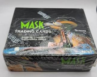 VINTAGE THE MASK TRADING CARD PACK BOX. FACTORY SEALED SEALED