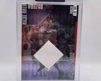 MICHAEL JORDAN JERSEY PATCH CARD!