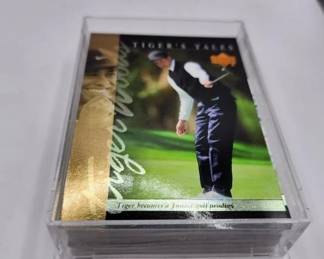 TIGER WOODS 30 CARD ROOKIE SET! ALL 30 CARDS