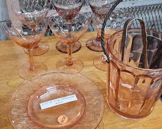 PINK DEPRESSION GLASS