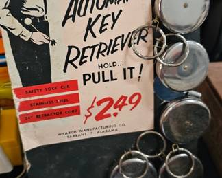 VINTAGE KEY STORE DISPLAY