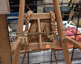 VINTAGE KOREAN A FRAME BACKPACK