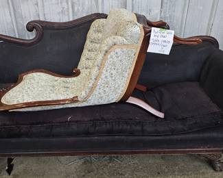 VINTAGE SOFA AND CHAIR