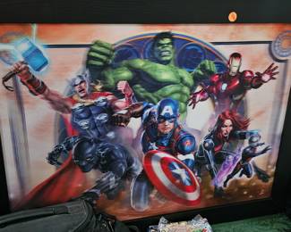 FRAMED MARVEL PICTUREW